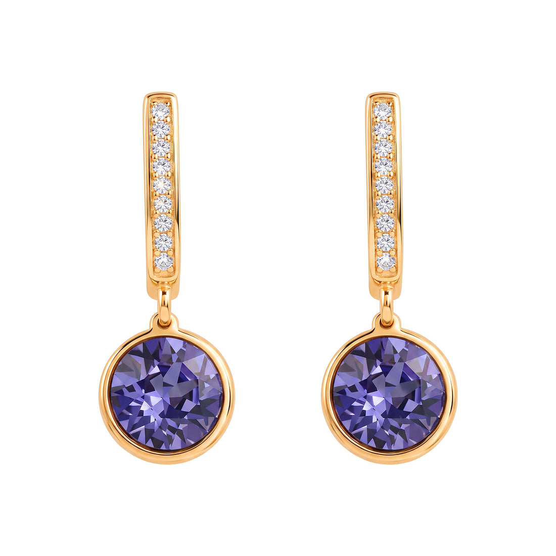 Kuldsed Swarovski kõrvarõngad