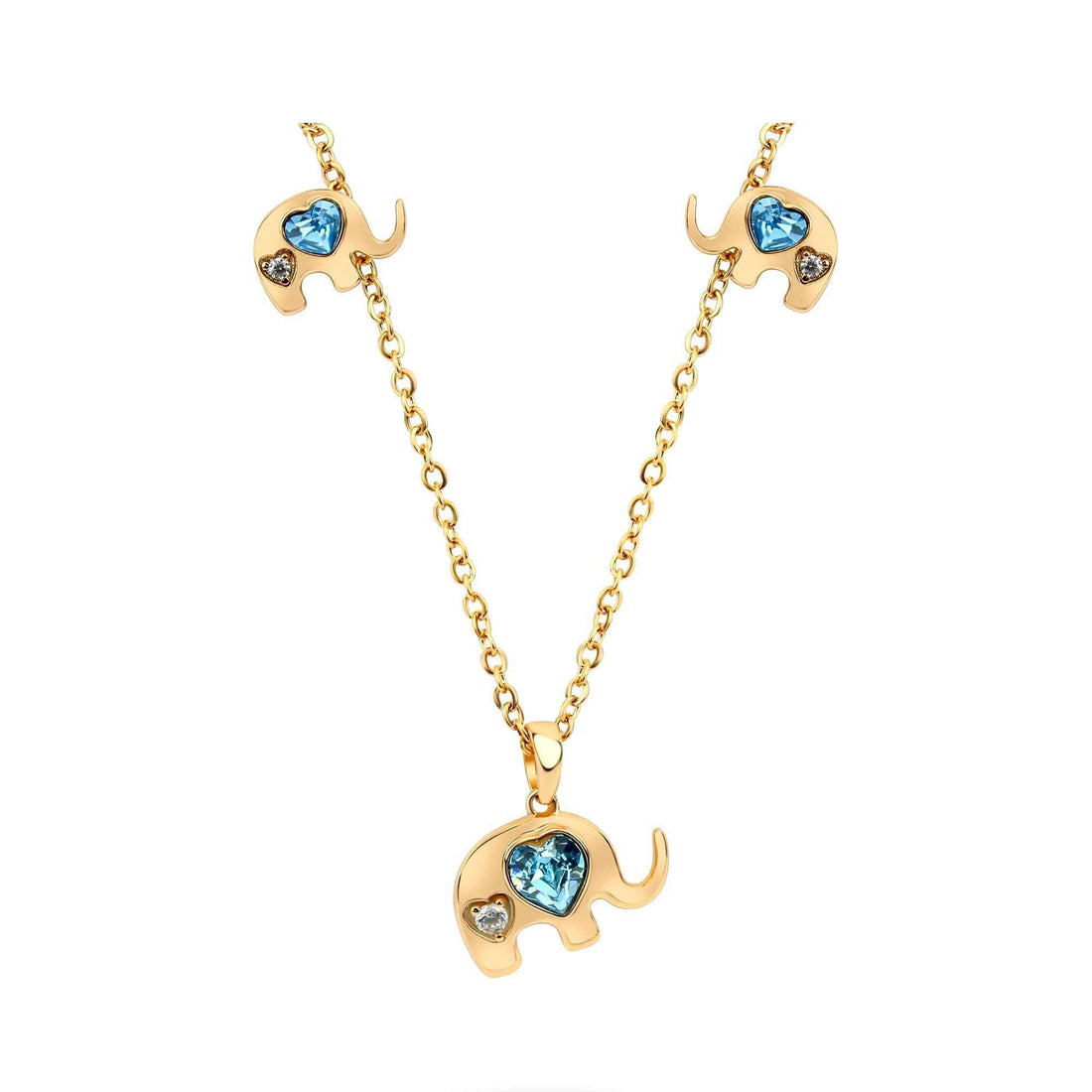Комплект со слоником Swarovski