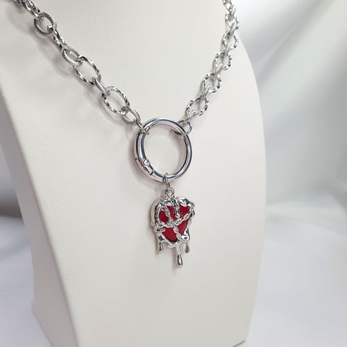 Avantgardiska kaklarota no medicīniskā tērauda ar lielu priekšējo aizdari