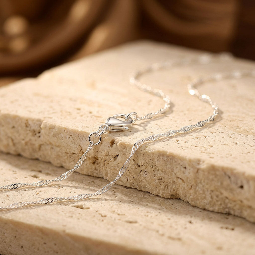 Singapuri põimega kett, 60 cm