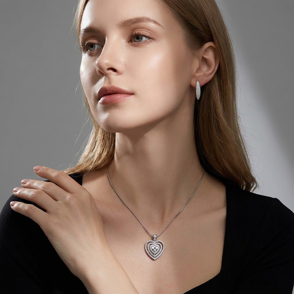 Romantiline ehtekomplekt "Jääsüda"