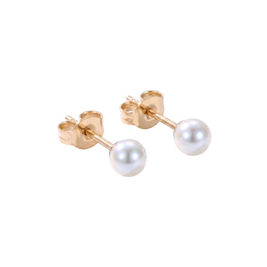 Peened 5 mm pärlkõrvarõngad