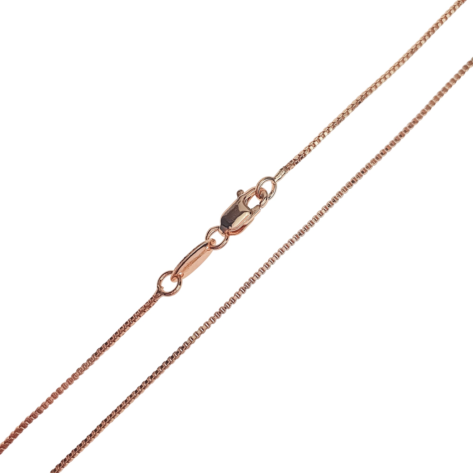 Smalka Venēcijas pinuma ķēdīte ar 18K pārklājumu