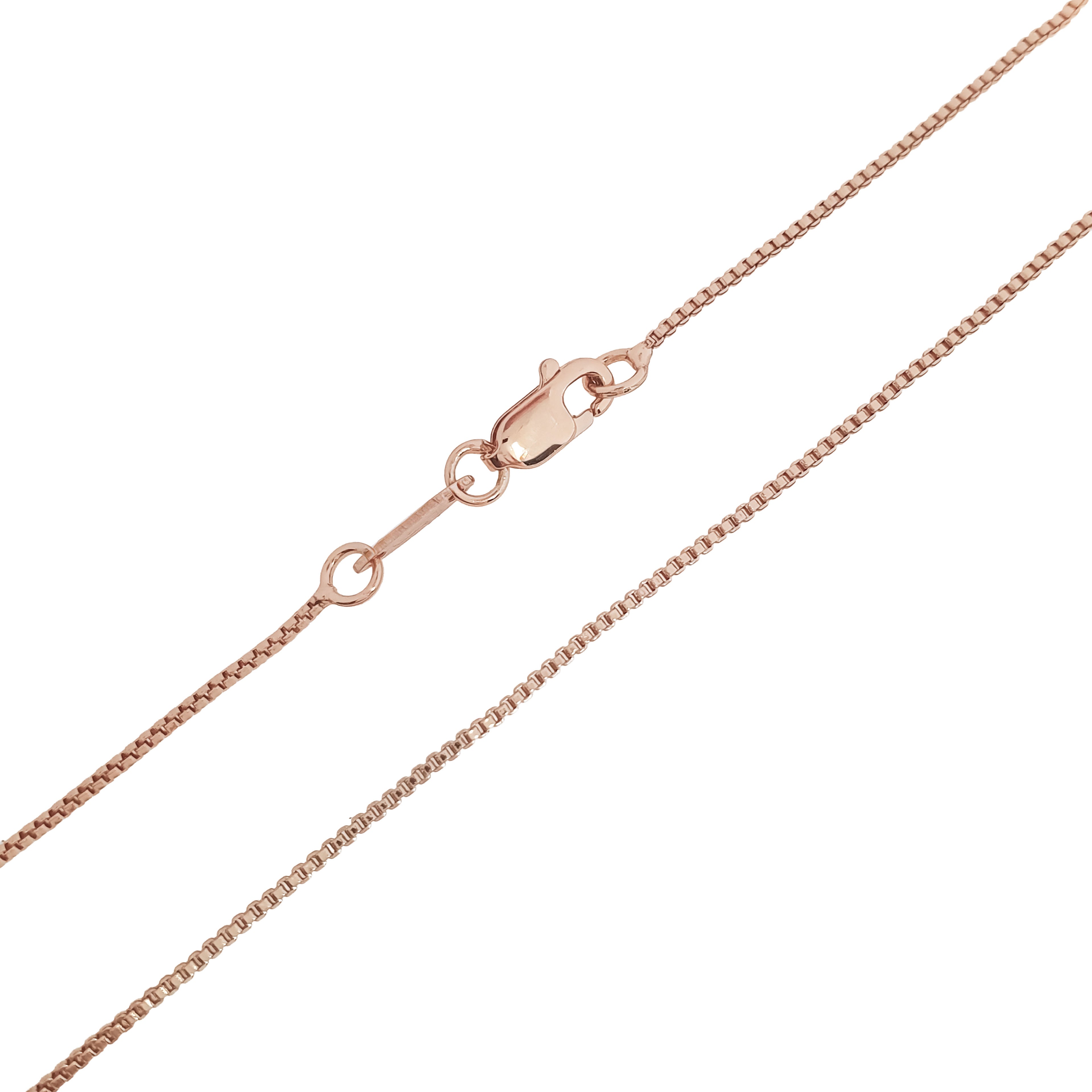 Smalka Venēcijas pinuma ķēdīte ar 18K pārklājumu