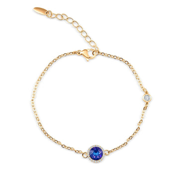 Браслет с камнем Swarovski