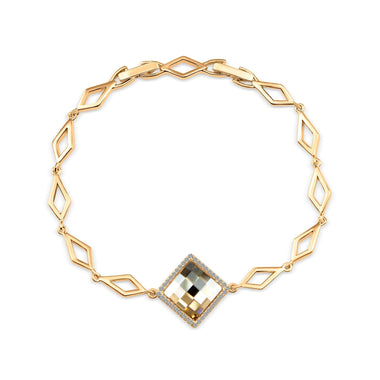 Geomeetriline Swarovski käevõru